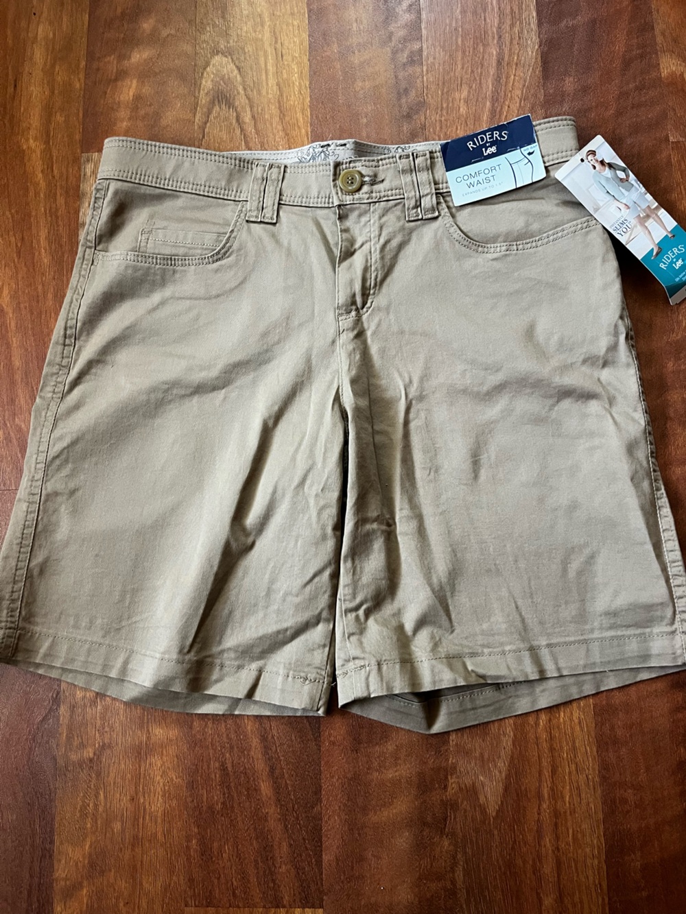 New Classic Riders by Lee Khaki Shorts